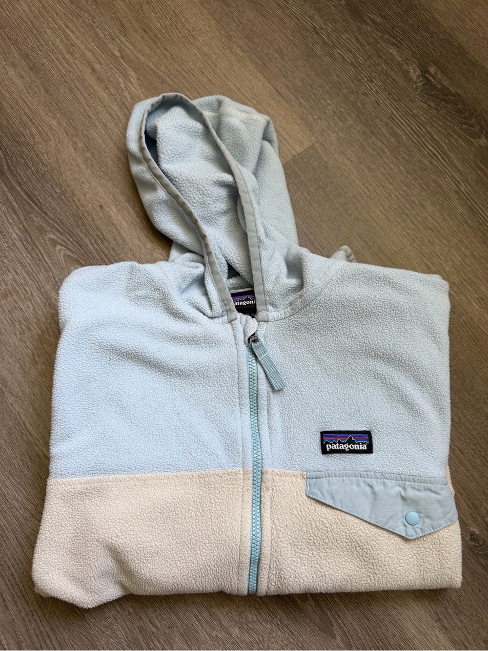 Patagonia girls Micro D Snap-T Fleece Hoodie